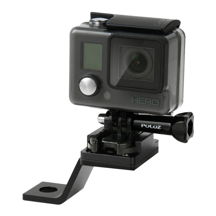 PULUZ Soporte fijo de metal para motocicleta para GoPro Hero11 Black / HERO10 Black /9 Black /8 Black /7/6/5/5 Session /4 Session /4/3+ /3/2/1, DJI Osmo Action y otras cámaras de acción, Fixed Mount 1(Black), Fixed Mount 1 (Silver), Fixed Mount 1 (Red)...