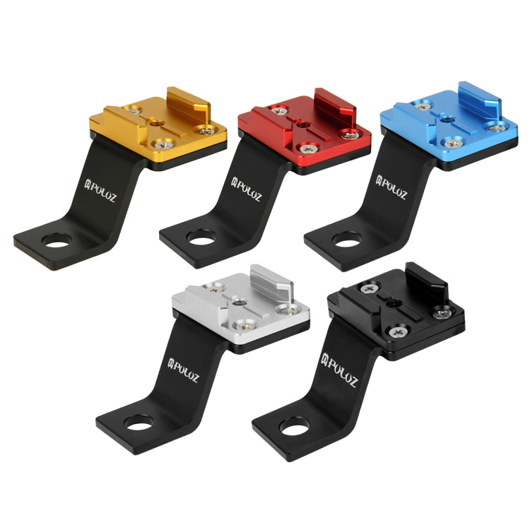 PULUZ Soporte fijo de metal para motocicleta para GoPro Hero11 Black / HERO10 Black /9 Black /8 Black /7/6/5/5 Session /4 Session /4/3+ /3/2/1, DJI Osmo Action y otras cámaras de acción, Fixed Mount 1(Black), Fixed Mount 1 (Silver), Fixed Mount 1 (Red)...