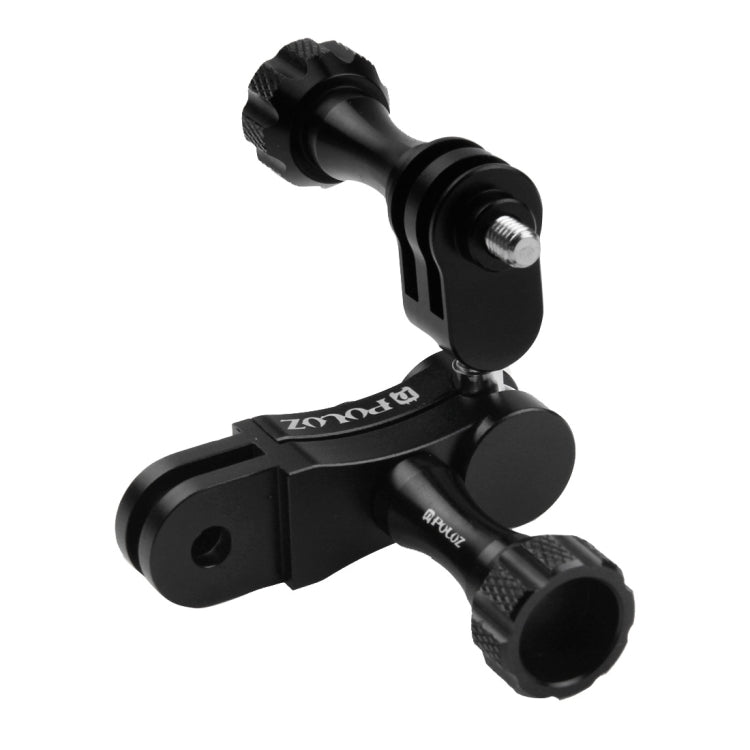 Soporte de rótula de aluminio CNC PULUZ con 2 tornillos largos para GoPro Hero11 Black / HERO10 Black /9 Black /8 Black /7/6/5/5 Session /4 Session /4/3+ /3/2/1, DJI Osmo Actiony otras cámaras de acción, CN Stock, Ball Joint Mount (US)