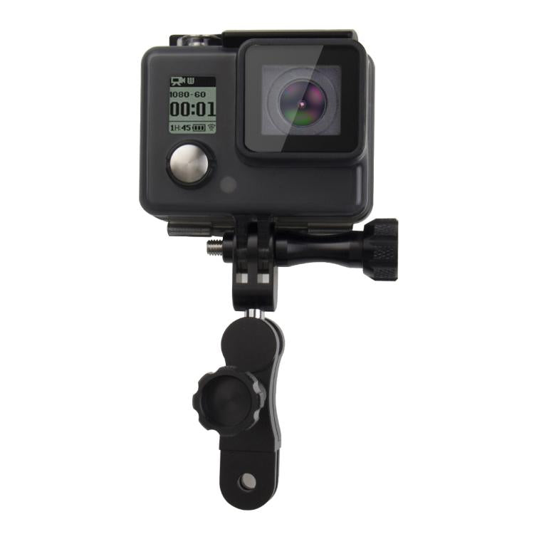 Soporte de rótula de aluminio CNC PULUZ con 2 tornillos largos para GoPro Hero11 Black / HERO10 Black /9 Black /8 Black /7/6/5/5 Session /4 Session /4/3+ /3/2/1, DJI Osmo Actiony otras cámaras de acción, CN Stock, Ball Joint Mount (US)
