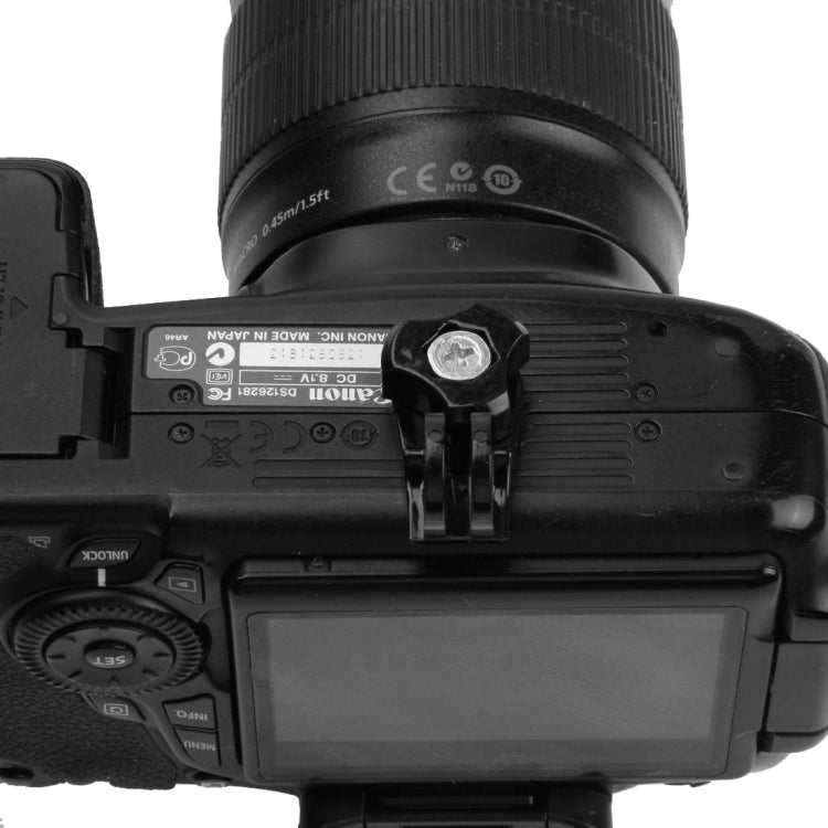 Adaptador de conexión de montaje de trípode con tornillo PULUZ para GoPro Hero11 Black / HERO10 Black /9 Black /8 Black /7/6/5/5 Session /4 Session /4/3+ /3/2/1, DJI Osmo Action y otras cámaras de acción, Screw Tripod