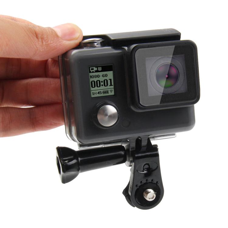 Adaptador de conexión de montaje de trípode con tornillo PULUZ para GoPro Hero11 Black / HERO10 Black /9 Black /8 Black /7/6/5/5 Session /4 Session /4/3+ /3/2/1, DJI Osmo Action y otras cámaras de acción, Screw Tripod