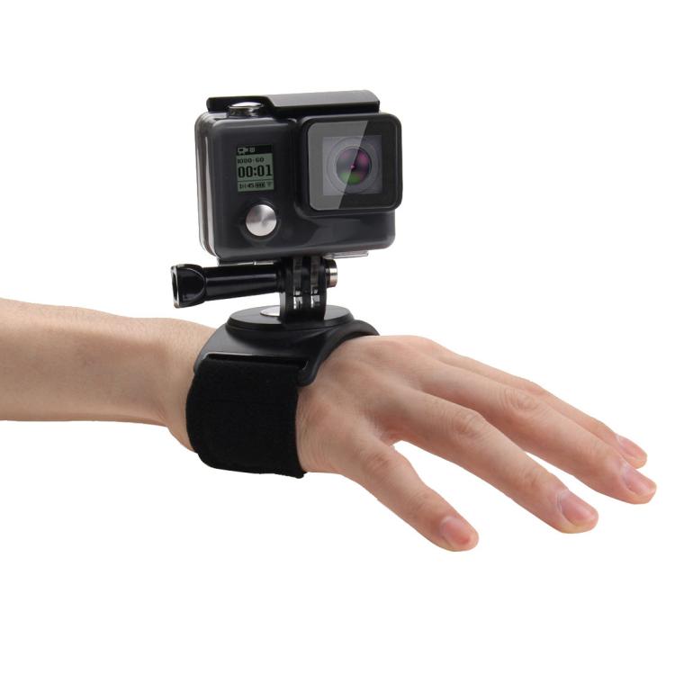 PULUZ 3 en 1 Correas para manos, muñecas, brazos y piernas Soporte de rotación de 360 grados para GoPro Hero11 Black / HERO10 Black / HERO9 Black / HERO8 Black / HERO7 /6/5/5 Session /4 Session /4/3+ /3/2/1, Insta360 ONE R, DJI Osmo Action y otras cá...