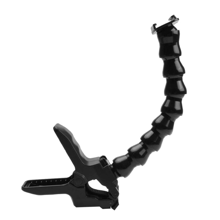 PULUZ Action Sports Cameras Jaws Flex Clamp Mount para GoPro Hero11 Black / HERO10 Black /9 Black /8 Black /7/6/5/5 Session /4 Session /4/3+ /3/2/1, DJI Osmo Action y otrosCámaras de acción, Jaws Mount, Jaws Mount(AE)