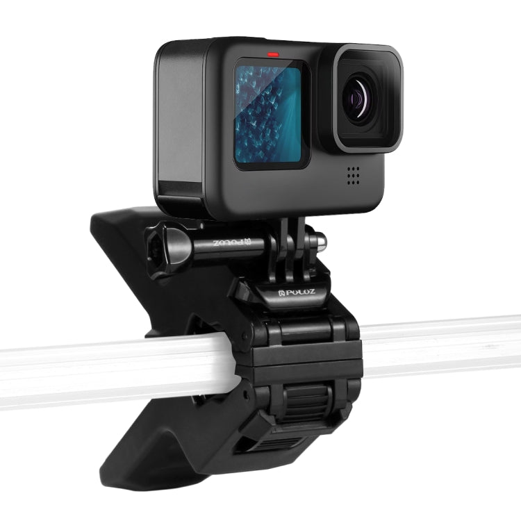 PULUZ Action Sports Cameras Jaws Flex Clamp Mount para GoPro Hero11 Black / HERO10 Black /9 Black /8 Black /7/6/5/5 Session /4 Session /4/3+ /3/2/1, DJI Osmo Action y otrosCámaras de acción, Jaws Mount, Jaws Mount(AE)