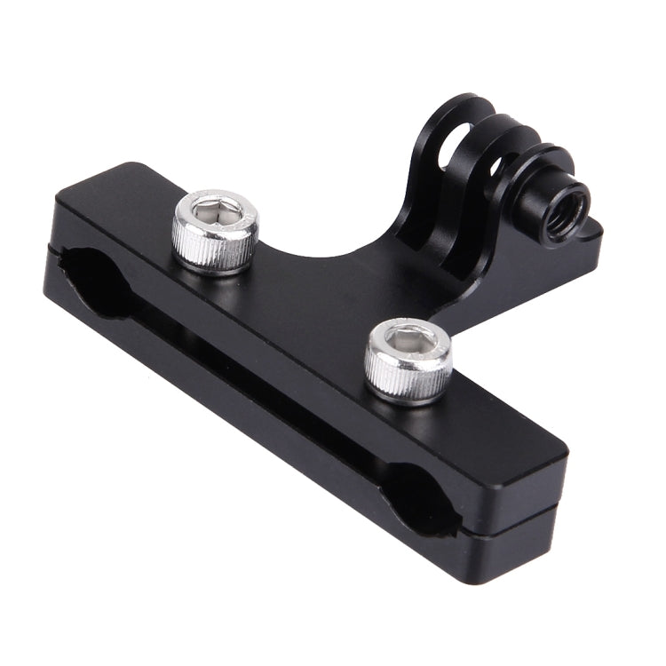 Soporte de cojín para asiento de bicicleta de aleación de aluminio PULUZ para GoPro Hero11 Black / HERO10 Black / HERO9 Black / HERO8 Black /7/6/5/5 Session /4 Session /4/3+ /3/2/1, DJI Osmo Action, Xiaoyiy otras cámaras de acción, Seat Mount