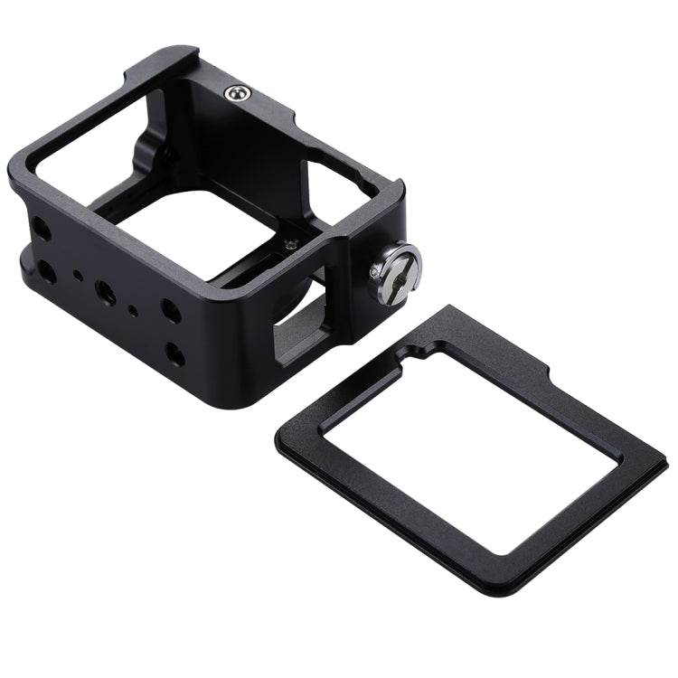 Carcasa PULUZ Jaula protectora de aleación de aluminio CNC con marco de seguro y lente UV de 52 mm para GoPro HERO (2018) /7 Negro /6/5, For HERO6 /5 Pull Frame UK Stock, For HERO6 /5 Pull Frame US Stock, For HERO6 /5 Pull Frame AE Stock               ...