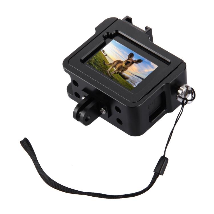 Carcasa PULUZ Jaula protectora de aleación de aluminio CNC con marco de seguro y lente UV de 52 mm para GoPro HERO (2018) /7 Negro /6/5, For HERO6 /5 Pull Frame UK Stock, For HERO6 /5 Pull Frame US Stock, For HERO6 /5 Pull Frame AE Stock               ...