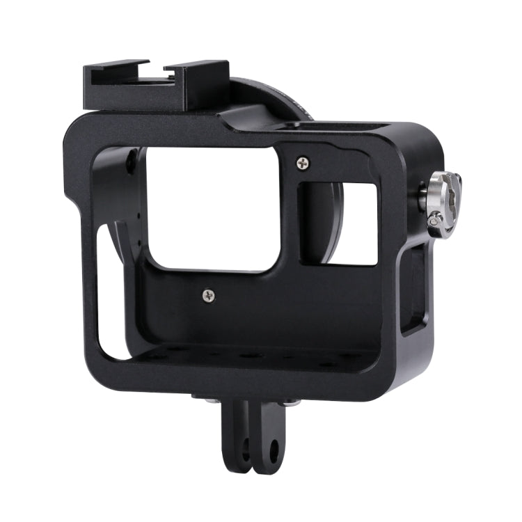 Carcasa PULUZ Jaula protectora de aleación de aluminio CNC con lente UV de 52 mm para GoPro HERO(2018) /7 Negro /6/5, For HERO6 /5 No Frame UK Stock, For HERO6 /5 No Frame US Stock, For HERO6 /5 No Frame AE Stock, For HERO6 /5 No Frame                 ...