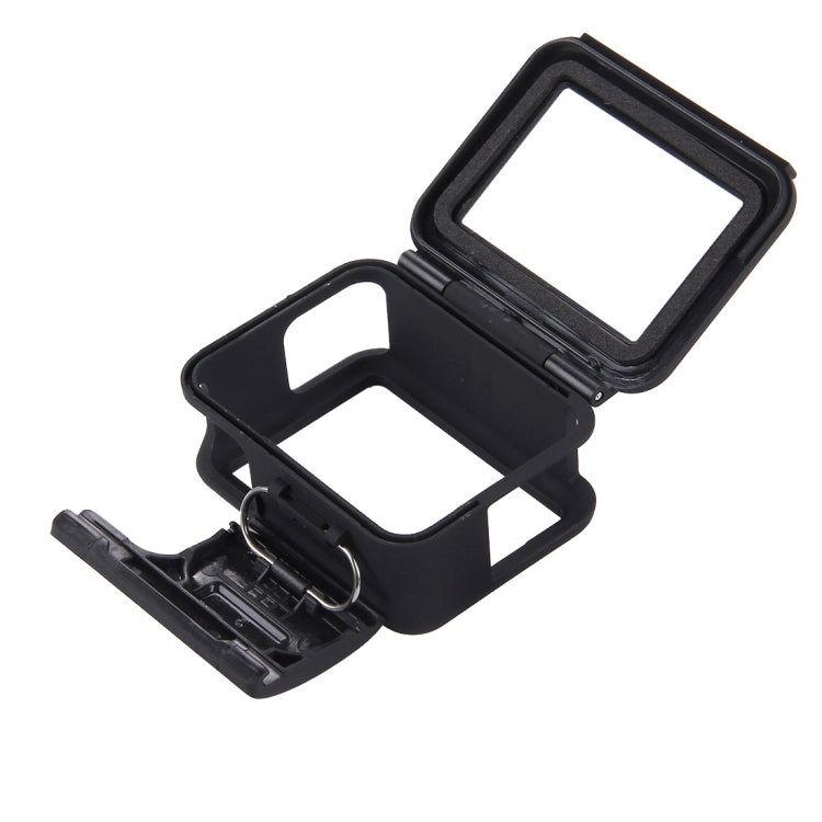 PULUZ Carcasa de plástico ABS Carcasa protectora con montaje en marco Jaula con pedestal y tornillo largo para GoPro HERO (2018) / 7 Negro / 6/5, For GoPro HERO6 /5, HERO6 /5(US)