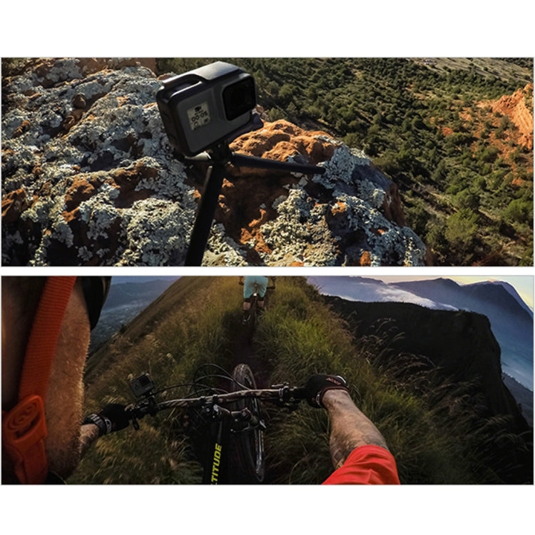 PULUZ Carcasa de plástico ABS Carcasa protectora con montaje en marco Jaula con pedestal y tornillo largo para GoPro HERO (2018) / 7 Negro / 6/5, For GoPro HERO6 /5, HERO6 /5(US)