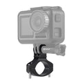 Adaptador de manillar de bicicleta PULUZ Soporte de aluminio para GoPro Hero11 Black / HERO10 Black /9 Black /8 Black /7/6/5/5 Session /4 Session /4/3+ /3/2/1, DJI Osmo Action y otras cámaras de acción, Aluminum Mount