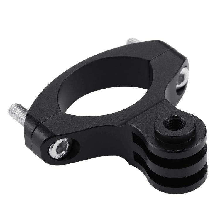 Adaptador de manillar de bicicleta PULUZ Soporte de aluminio para GoPro Hero11 Black / HERO10 Black /9 Black /8 Black /7/6/5/5 Session /4 Session /4/3+ /3/2/1, DJI Osmo Action y otras cámaras de acción, Aluminum Mount