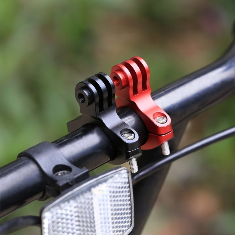 Adaptador de manillar de bicicleta PULUZ Soporte de aluminio para GoPro Hero11 Black / HERO10 Black /9 Black /8 Black /7/6/5/5 Session /4 Session /4/3+ /3/2/1, DJI Osmo Action y otras cámaras de acción, Aluminum Mount