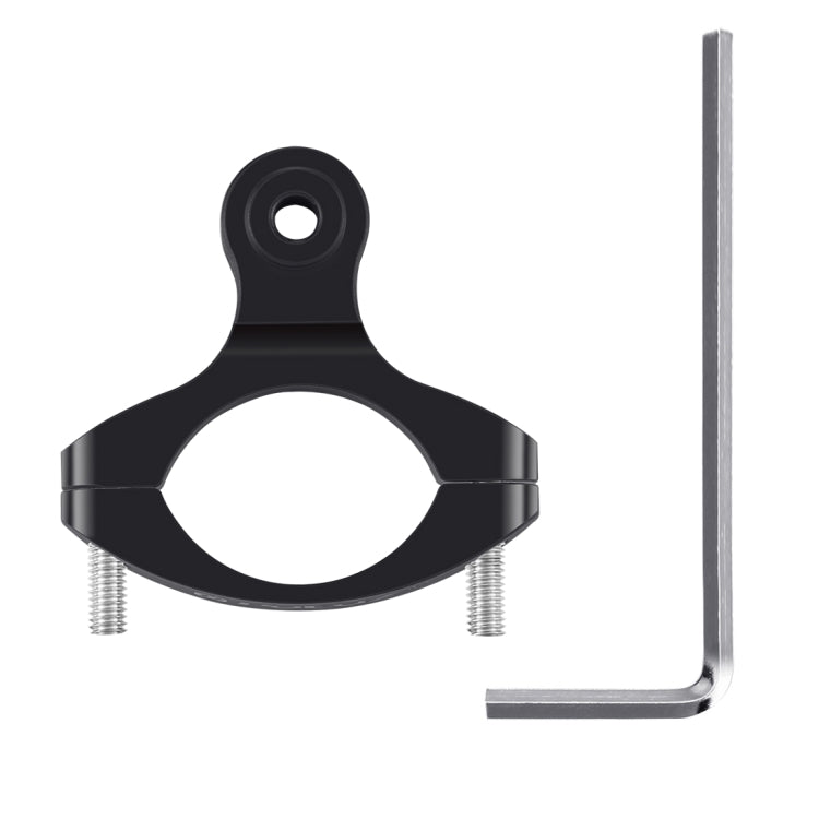 Adaptador de manillar de bicicleta PULUZ Soporte de aluminio para GoPro Hero11 Black / HERO10 Black /9 Black /8 Black /7/6/5/5 Session /4 Session /4/3+ /3/2/1, DJI Osmo Action y otras cámaras de acción, Aluminum Mount