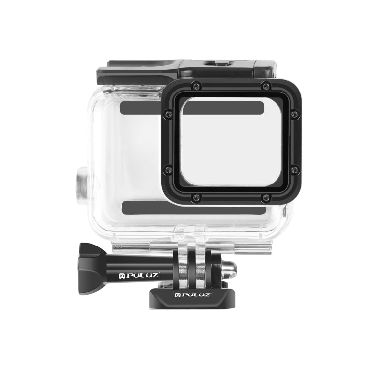 PULUZ para GoPro HERO (2018) / HERO7 Black / 6/5 60 m Carcasa impermeable subacuática Estuche protector de buceo con hebilla Montaje básico y tornillo, For HERO5