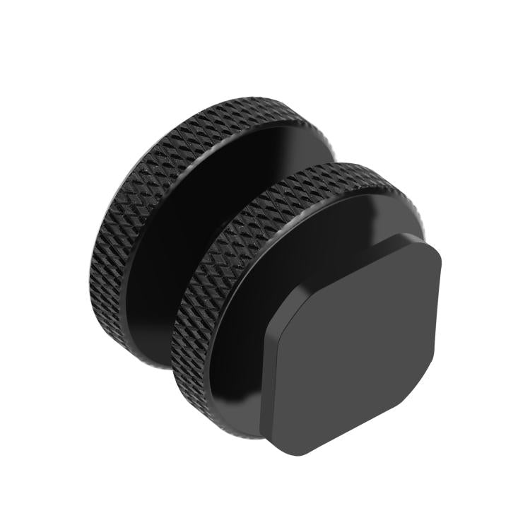 Adaptador de tornillo de 1/4 de pulgada con zapata reforzada PULUZ con tuerca doble para cámaras DSLR, GoPro HERO10 Black / HERO9 Black / HERO8 Black / HERO7 /6/5/5 Session /4 Session /4/3+ /3/2/1,Xiaoyi y otras cámaras de acción, Double Nut