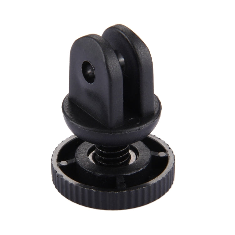 PULUZ Adaptador de montaje en trípode con tornillo de tamaño mini de 1/4 de pulgada para GoPro Hero11 Black / HERO10 Black /9 Black /8 Black /7/6/5/5 Session /4 Session /4/3+ /3/2/1, DJIOsmo Action y otras cámaras de acción, orificio para tornillo de 3...