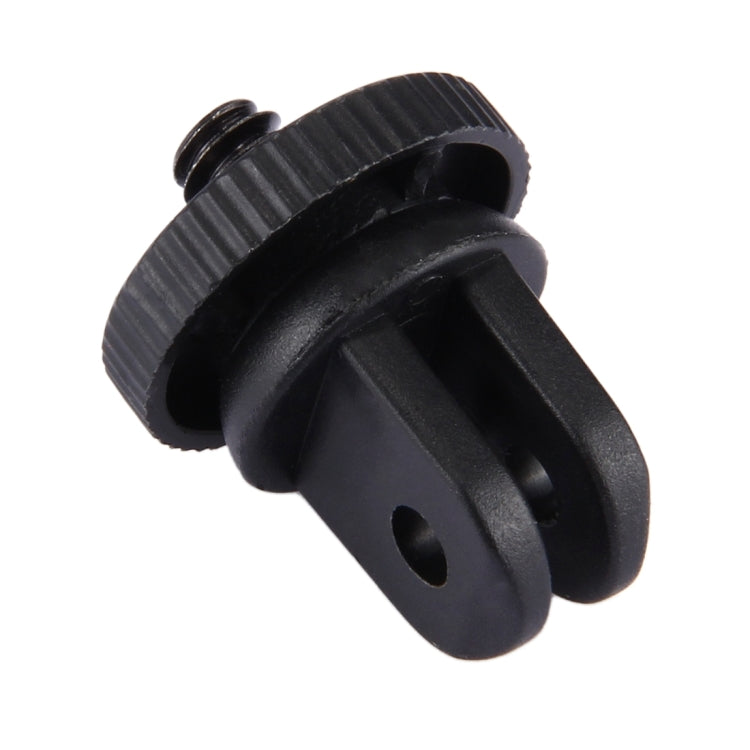 PULUZ Adaptador de montaje en trípode con tornillo de tamaño mini de 1/4 de pulgada para GoPro Hero11 Black / HERO10 Black /9 Black /8 Black /7/6/5/5 Session /4 Session /4/3+ /3/2/1, DJIOsmo Action y otras cámaras de acción, orificio para tornillo de 3...