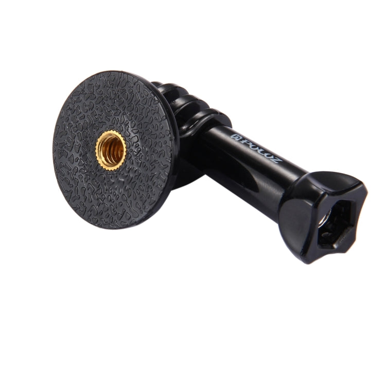 Adaptador de montaje para trípode de cámara PULUZ con tornillo largo para GoPro Hero11 Black / HERO10 Black /9 Black /8 Black /7/6/5/5 Session /4 Session /4/3+ /3/2/1, DJI Osmo Action y otrosCámaras de acción, Tripod Adapter + Screw
