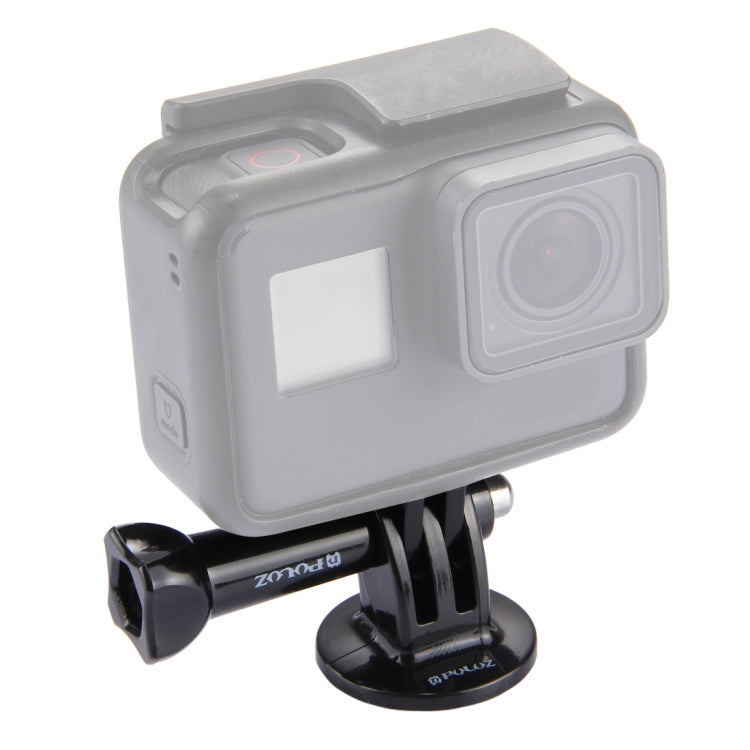 Adaptador de montaje para trípode de cámara PULUZ con tornillo largo para GoPro Hero11 Black / HERO10 Black /9 Black /8 Black /7/6/5/5 Session /4 Session /4/3+ /3/2/1, DJI Osmo Action y otrosCámaras de acción, Tripod Adapter + Screw
