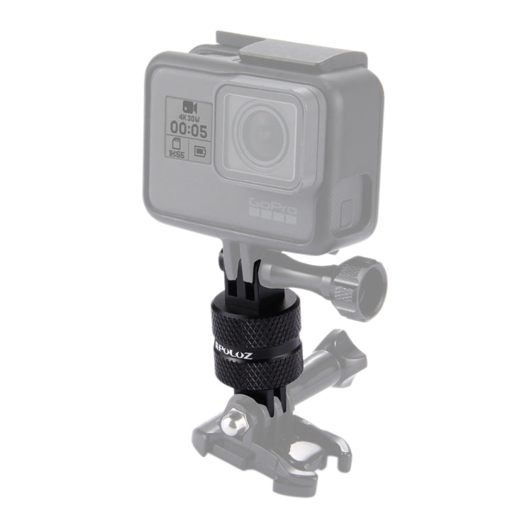 PULUZ Soporte de trípode con brazo de extensión giratorio CNC de rotación de 360 grados para GoPro Hero11 Black / HERO10 Black /9 Black /8 Black /7/6/5/5 Session /4 Session /4/3+ /3/2/1, DJI OsmoCámaras de acción y otras cámaras de acción            ...