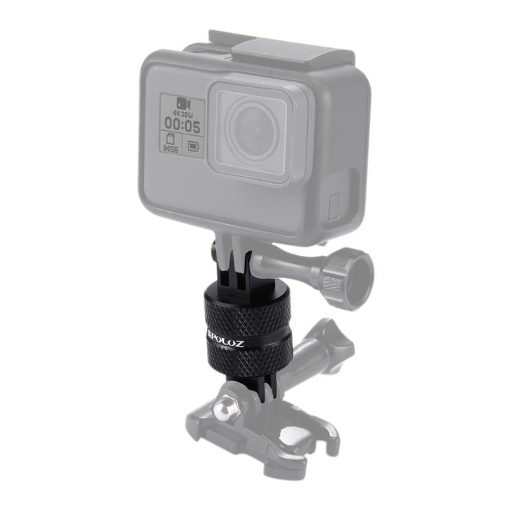 PULUZ Soporte de trípode con brazo de extensión giratorio CNC de rotación de 360 grados para GoPro Hero11 Black / HERO10 Black /9 Black /8 Black /7/6/5/5 Session /4 Session /4/3+ /3/2/1, DJI OsmoCámaras de acción y otras cámaras de acción            ...