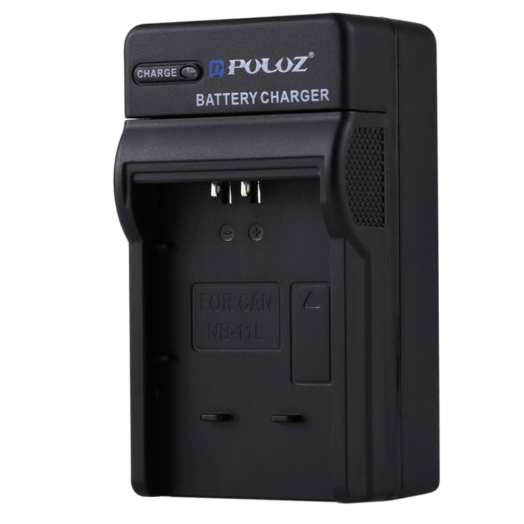Cargador de batería con enchufe UE PULUZ con cable para batería Canon NB-11L, NB-11L UE Plug