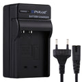 Cargador de batería PULUZ EU con cable para batería Casio CNP120, CNP120 EU Plug