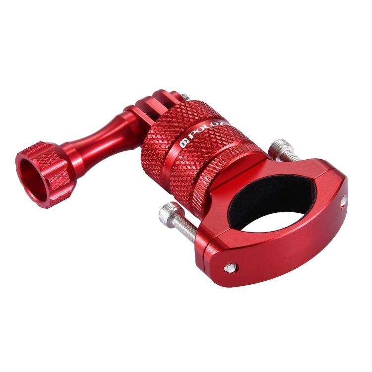 PULUZ Soporte adaptador de manillar de aluminio para bicicleta con rotación de 360 grados con tornillo para GoPro Hero11 Black / HERO10 Black /9 Black /8 Black /7/6/5/5 Session /4 Session /4/3+ /3/2/1, DJI OsmoCámaras de acción y otras cámaras de acc...