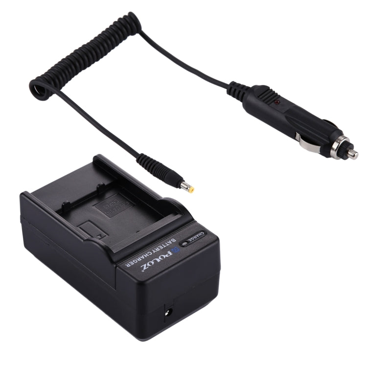 Cargador de coche de batería para cámara digital PULUZ para batería CASIO CNP40, CNP40 Car Charger