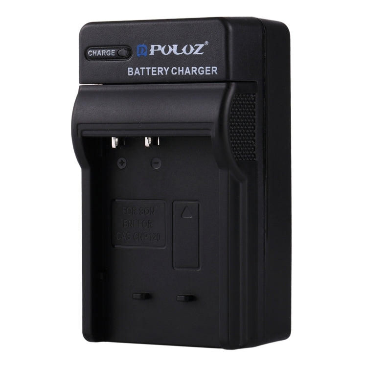 Cargador de coche de batería para cámara digital PULUZ para batería Casio CNP120, CNP120 Car Charger