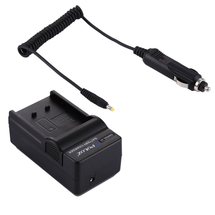 Cargador de coche de batería para cámara digital PULUZ para batería Casio CNP120, CNP120 Car Charger