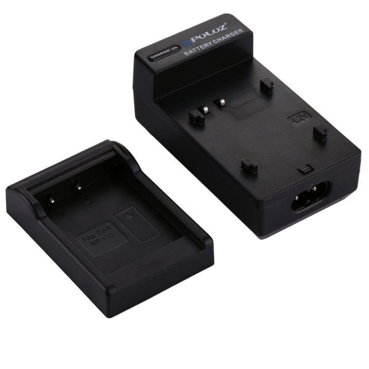 Cargador de coche de batería para cámara digital PULUZ para batería Casio NP-110, NP-110 Car Charger