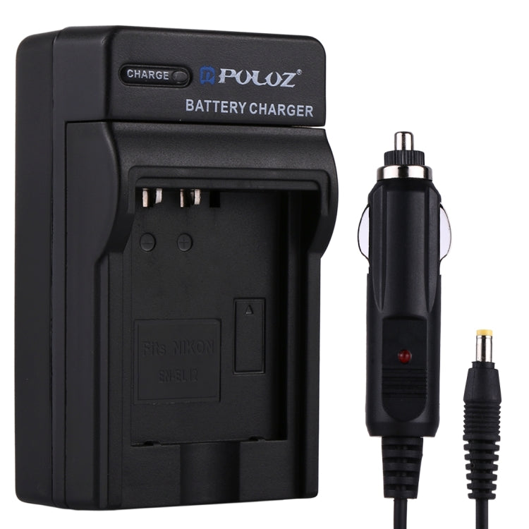 Cargador de coche de batería para cámara digital PULUZ para batería Nikon EN-EL12, EN-EL12  Car Charger