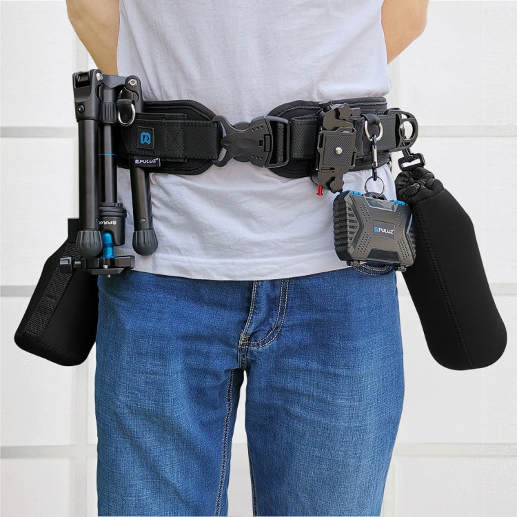 PULUZ Paquete multifuncional Cinturón con correa para cintura con gancho para cámaras SLR / DSLR, Waistband Strap