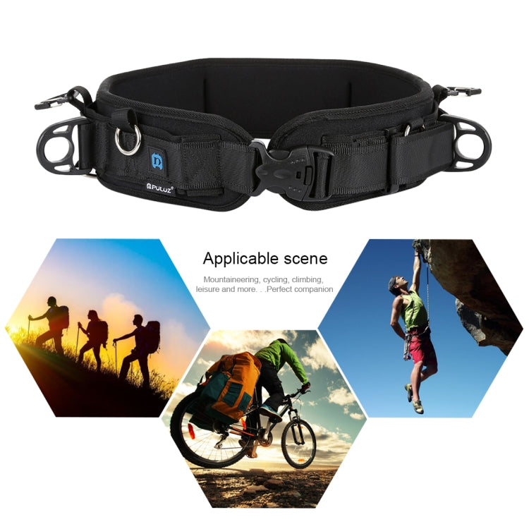 PULUZ Paquete multifuncional Cinturón con correa para cintura con gancho para cámaras SLR / DSLR, Waistband Strap