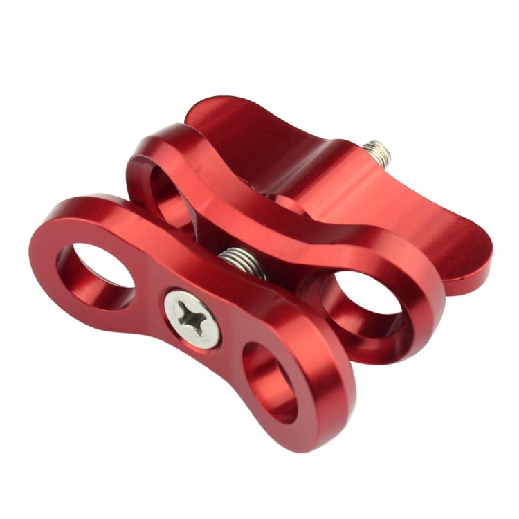 Abrazadera de bola PULUZ, soporte para cámara de buceo con orificio cerrado, abrazadera para linterna con resorte de aluminio CNC para sistema de fotografía subacuática de buceo, Single Ball Close Hole(Black), Single Ball Close Hole(Blue)              ...