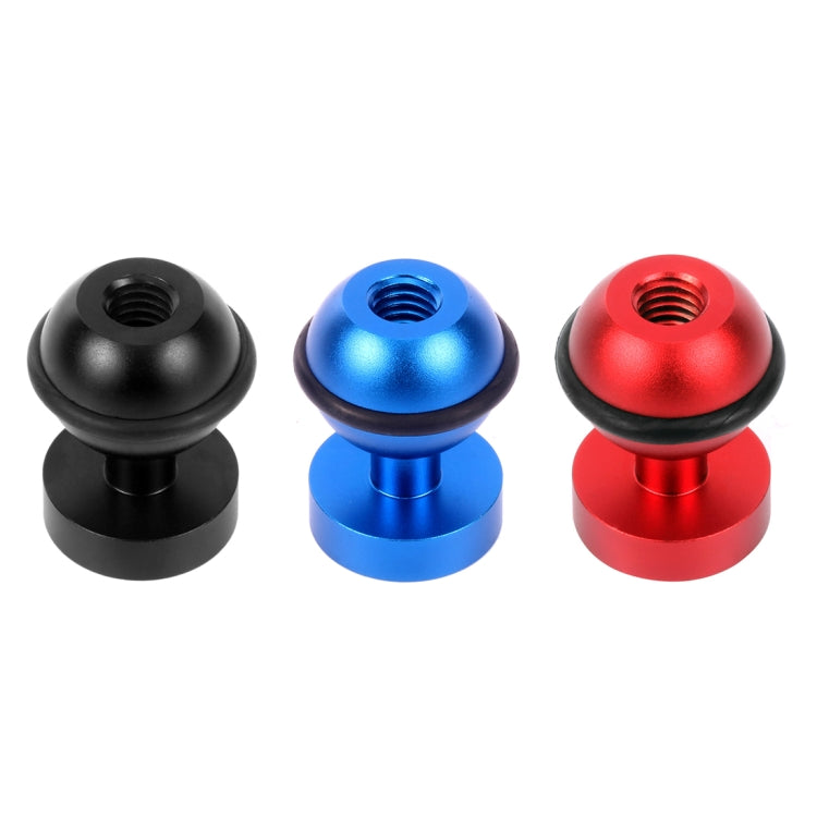 Soporte adaptador de cabeza esférica de aluminio CNC PULUZ para GoPro Hero11 Black / HERO10 Black /9 Black /8 Black /7/6/5/5 Session /4 Session /4/3+ /3/2/1, DJI Osmo Action y otras accionesCámaras, Diámetro: 2,5 cm, CNC Aluminum (Black)               ...