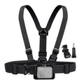PULUZ Correa de pecho ajustable para montaje en el cuerpo con soporte de gancho en J y tornillo largo para GoPro Hero11 Black / HERO10 Black / HERO9 Black / HERO8 Black / HERO7 /6/5/5 Session /4 Session /4/3+ /3/2/1, Insta360 ONE R, DJI Osmo Action y o...