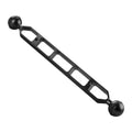 PULUZ Brazo de bolas dobles de aleación de aluminio de 11,0 pulgadas y 27,9 cm, diámetro de bola: 25 mm, 11.0 inch (Black), 11.0 inch (Blue), 11.0 inch (Red)
