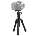 PULUZ Pocket Mini Microspur Photos Soporte para trípode de aleación de magnesio con rótula de bola de 360 grados para cámaras DSLR y digitales, altura ajustable: 24,5-57 cm, carga máxima: 3 kg, Microspur Tripod
