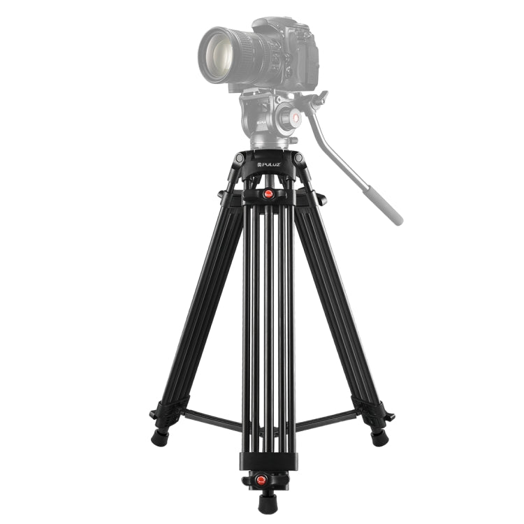 Trípode de aleación de aluminio para videocámara profesional PULUZ, Tripod