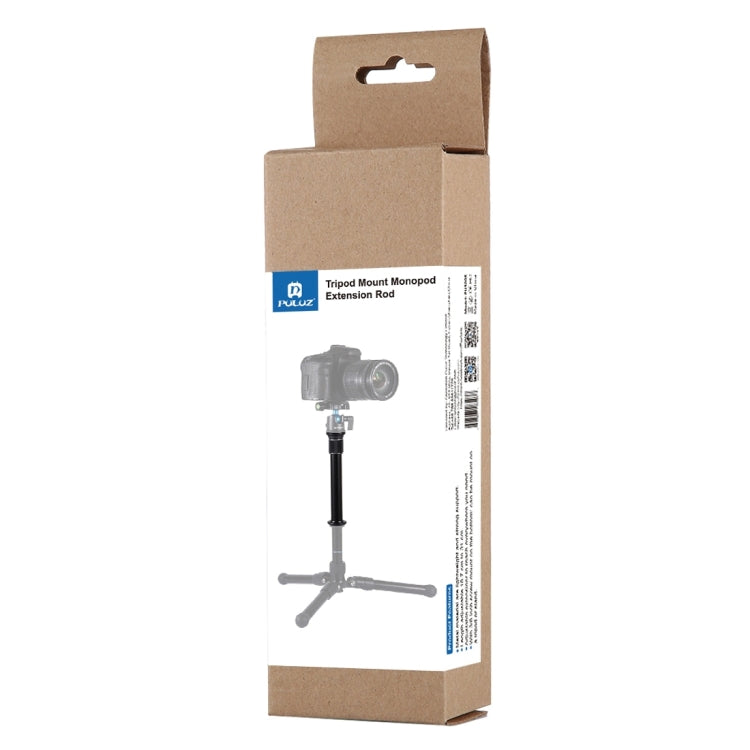 Varilla de extensión monopié de montaje en trípode ajustable de mano de metal PULUZ para cámaras DSLR y SLR, Adjustable Tripod