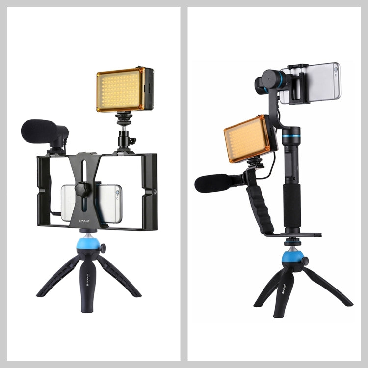 PULUZ Micrófono de entrevista profesional para grabación de audio estéreo de 3,5 mm Vlogging para videocámaras DSLR y DV, teléfonos inteligentes, Mini Microphone(AE), Mini Microphone