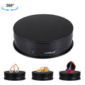 PULUZ-plato giratorio eléctrico USB de 15cm, soporte de exhibición, accesorios de grabación de vídeo, plato giratorio para fotografía, carga de 1-5kg, 15cm Load 1-5kg Black, 15cm Load 1-5kg White
