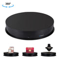 PULUZ Placa giratoria eléctrica USB de 30cm, soporte de exhibición, accesorios de grabación de vídeo, placa giratoria para fotografía, carga de 10-20kg, 30cm Load Load 10-20kg  Black, 30cm Load Load 10-20kg White