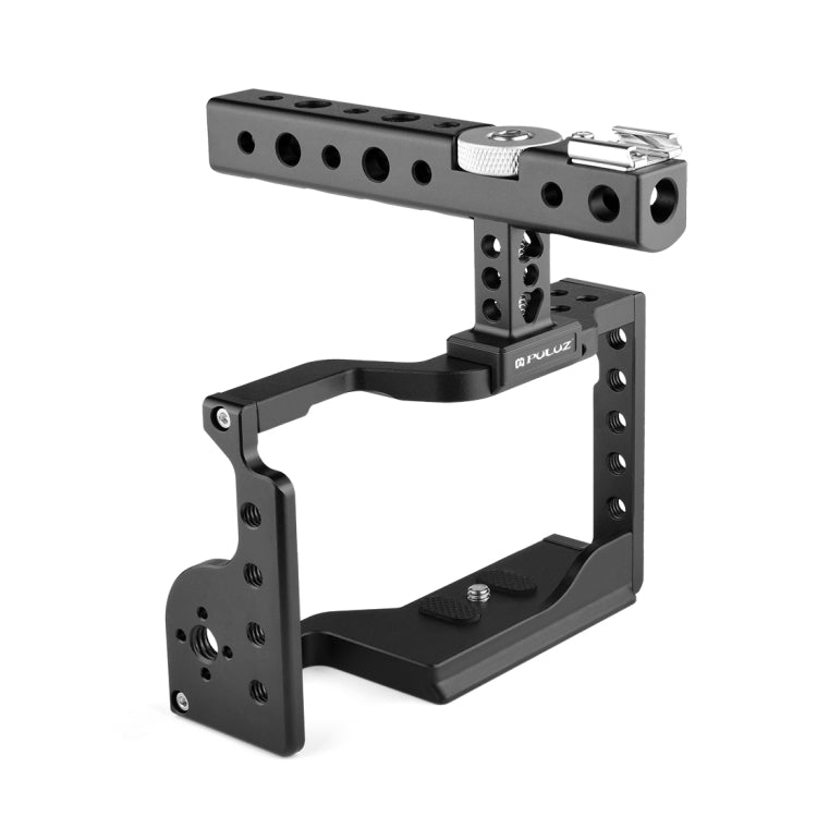 Estabilizador de jaula para cámara de vídeo PULUZ con mango para Sony A6600 / ILCE-6600, For Sony A6600