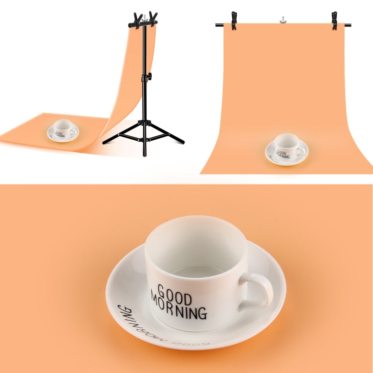 Soporte de fondo para estudio fotográfico en forma de T de 67cm, soporte de barra transversal con Clips, sin telón de fondo, Backdrop Stand