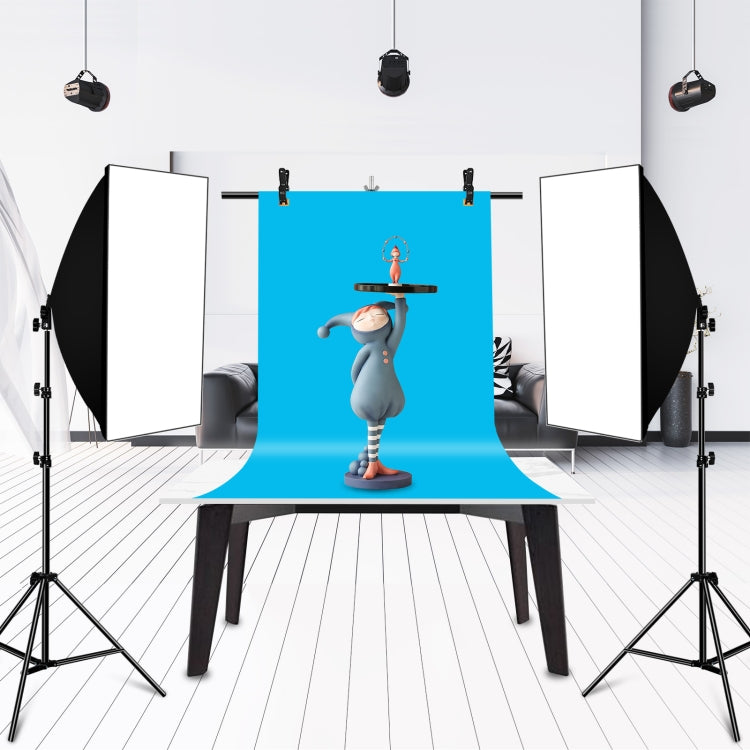 Soporte de fondo para estudio fotográfico en forma de T de 67cm, soporte de barra transversal con Clips, sin telón de fondo, Backdrop Stand